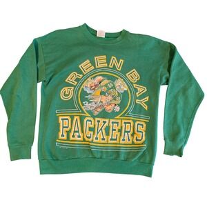 Vintage 1988 Green Bay Packers Hero Sweatshirt Mens Large Green NFL Made in USA